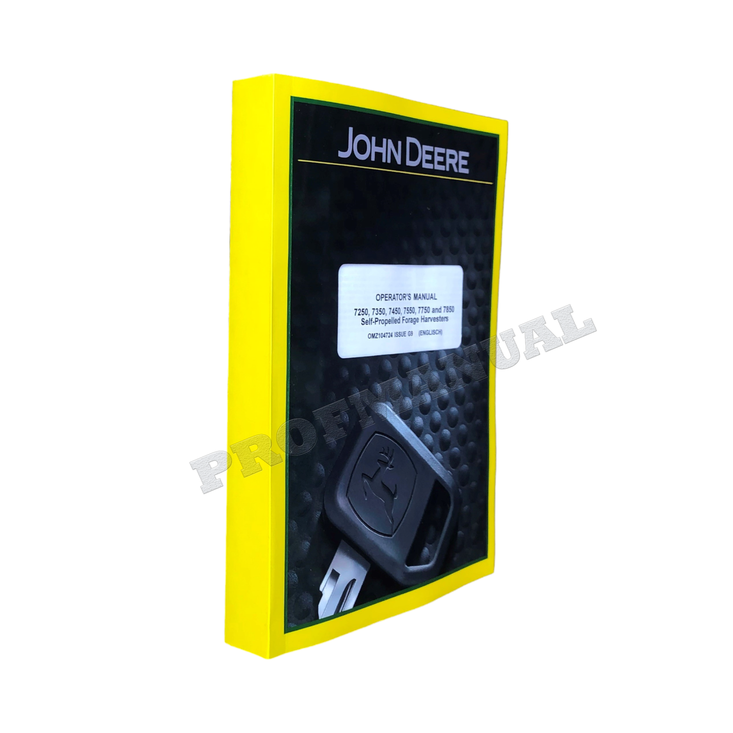 MANUEL D'UTILISATION DE LA MOISSONNEUSE JOHN DEERE 7250 7350 7450 7550 7750 + !BONUS!