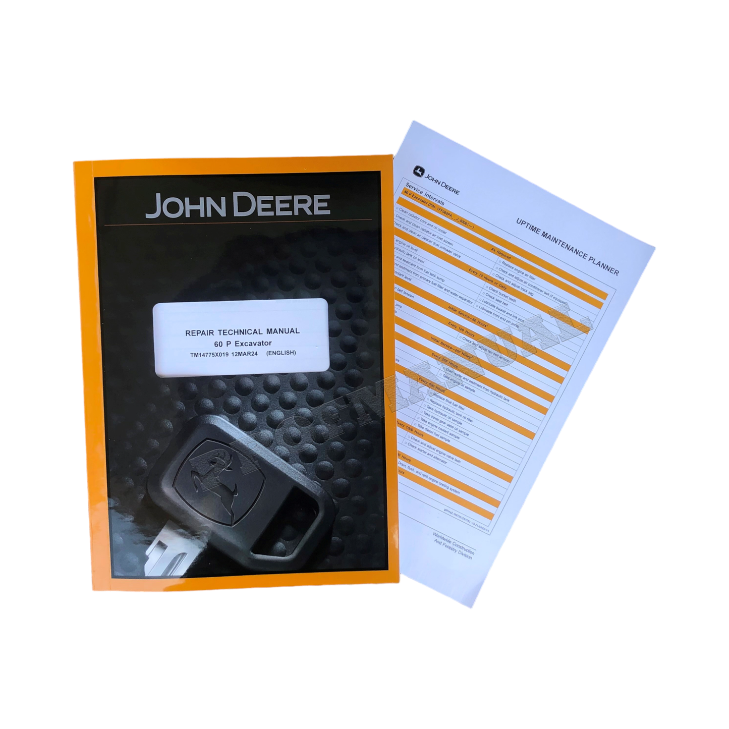 JOHN DEERE 60 P 60P EXCAVATOR REPAIR MANUAL + !BONUS!