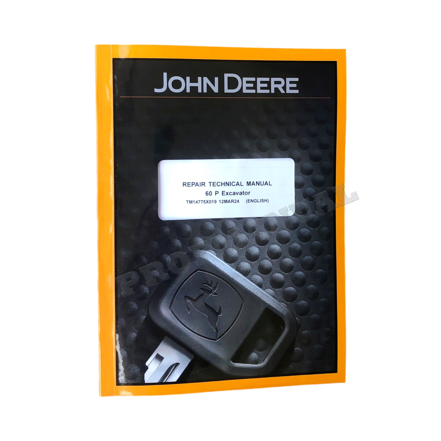 JOHN DEERE 60 P 60P EXCAVATOR REPAIR MANUAL + !BONUS!