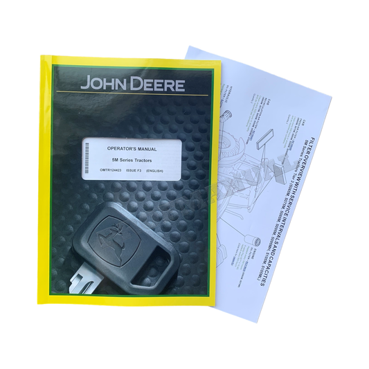 MANUEL D'UTILISATION DU TRACTEUR JOHN DEERE 5120M 5130M 5095M 5105M + !BONUS!