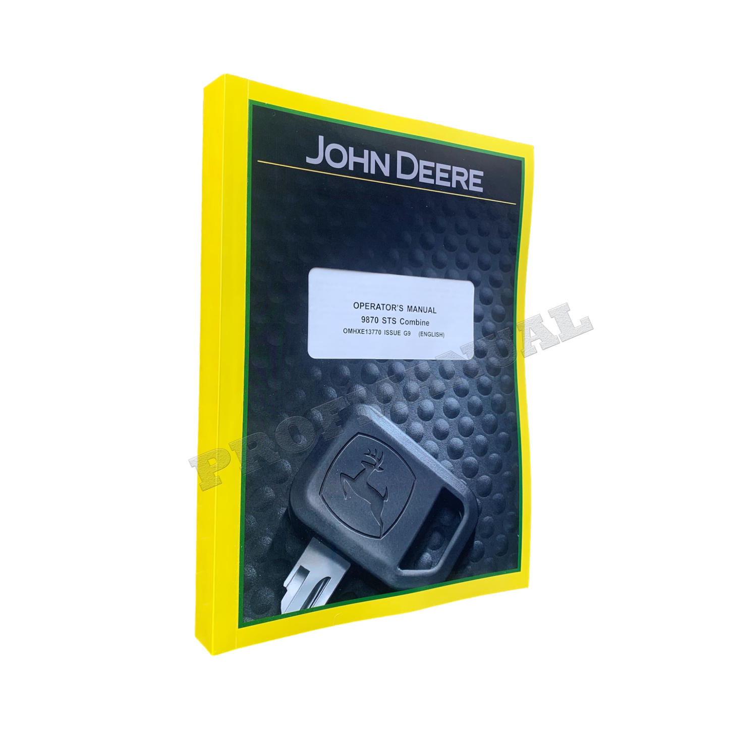 JOHN DEERE 9870 STS COMBINE OPERATORS MANUAL + !BONUS!