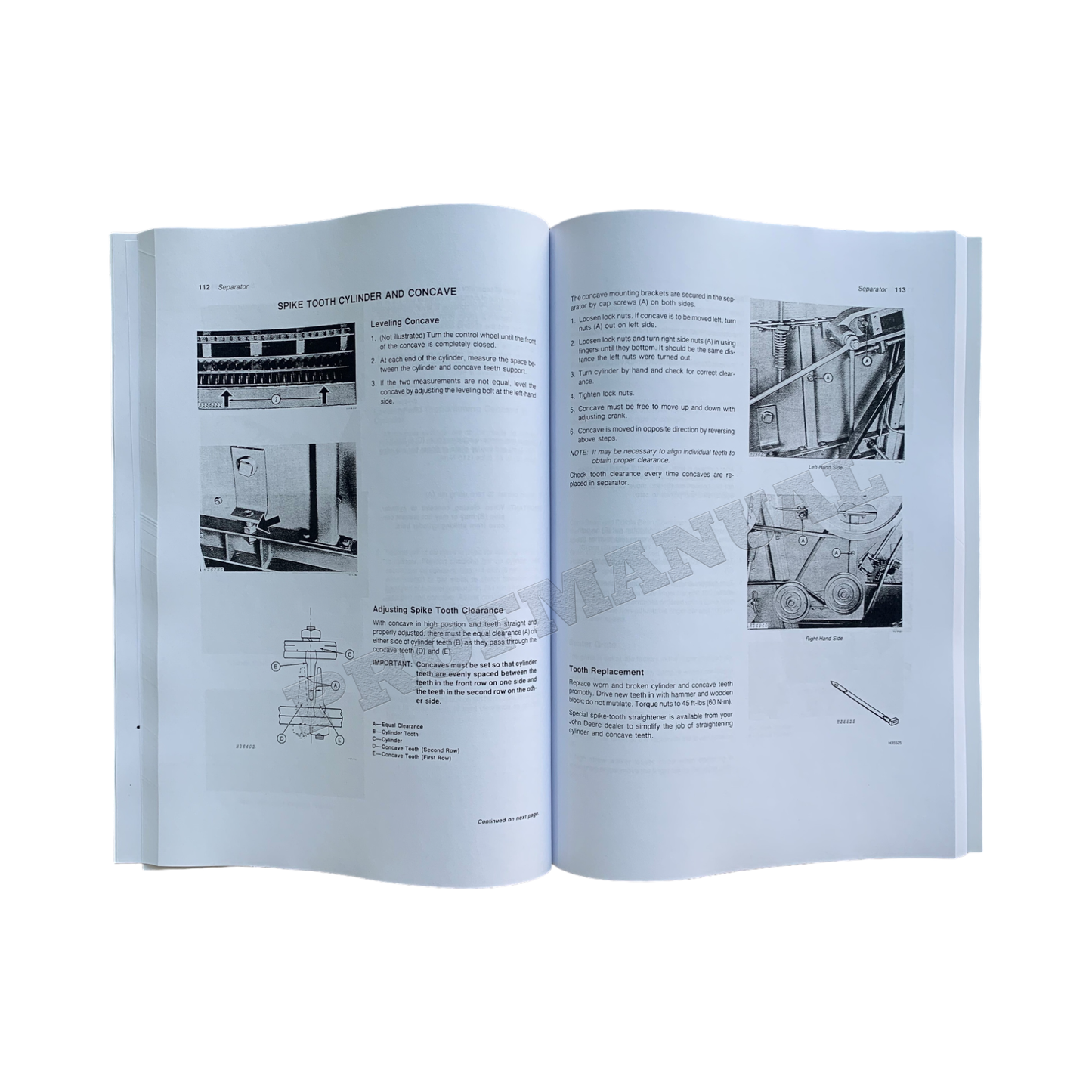 JOHN DEERE 4420 MÄHDRESCHER-BETRIEBSHANDBUCH Nr. 2