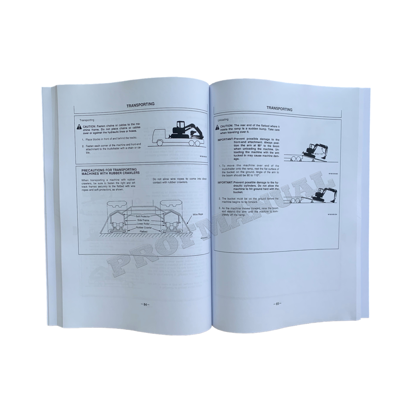 HITACHI EX75UR-3 EXCAVATOR OPERATORS MANUAL #1