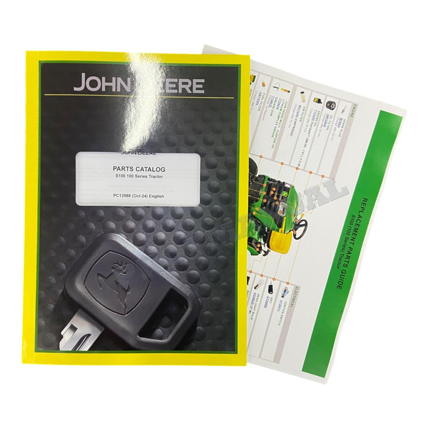 JOHN DEERE S100 TRAKTOR ERSATZTEILKATALOGHANDBUCH