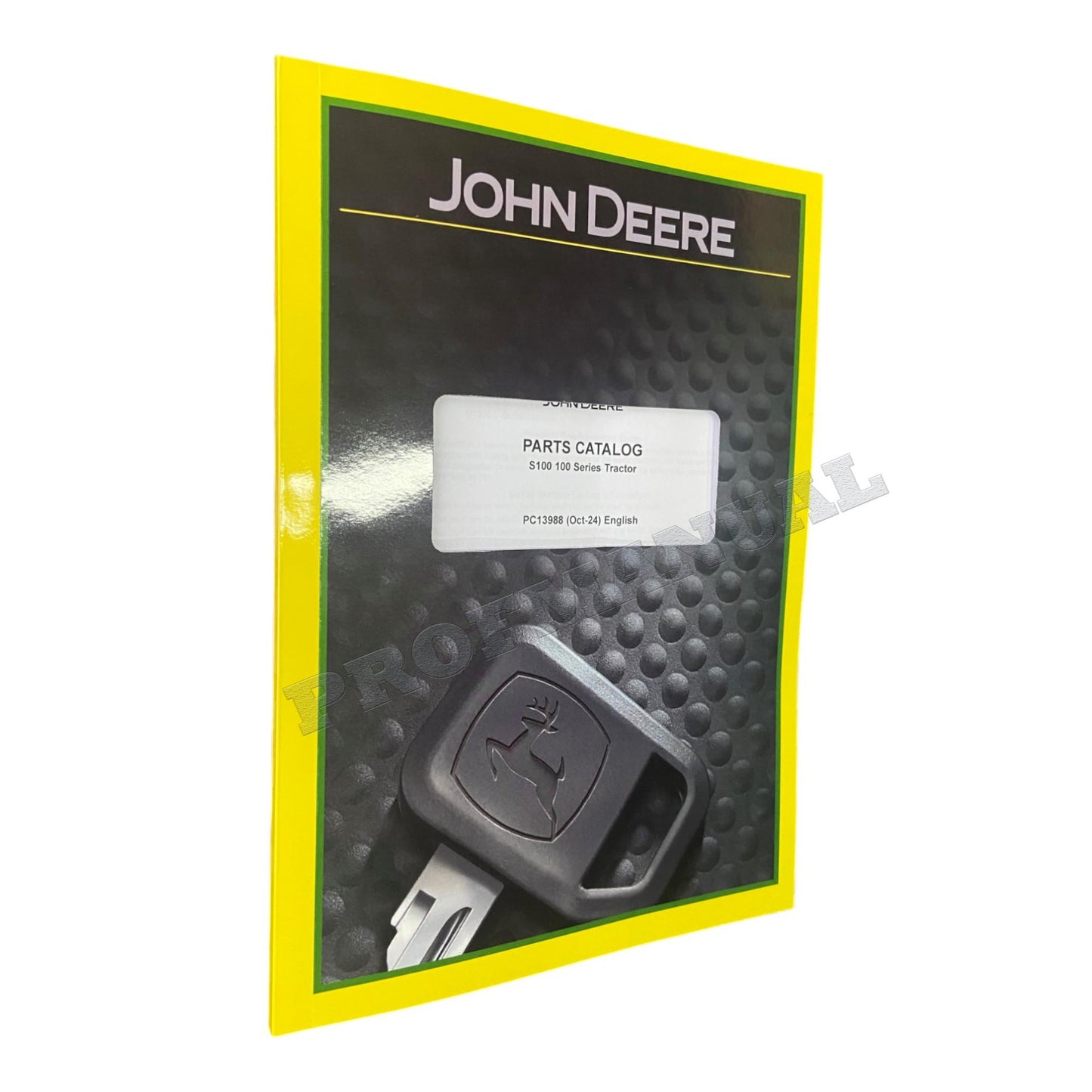 JOHN DEERE S100 TRAKTOR ERSATZTEILKATALOGHANDBUCH