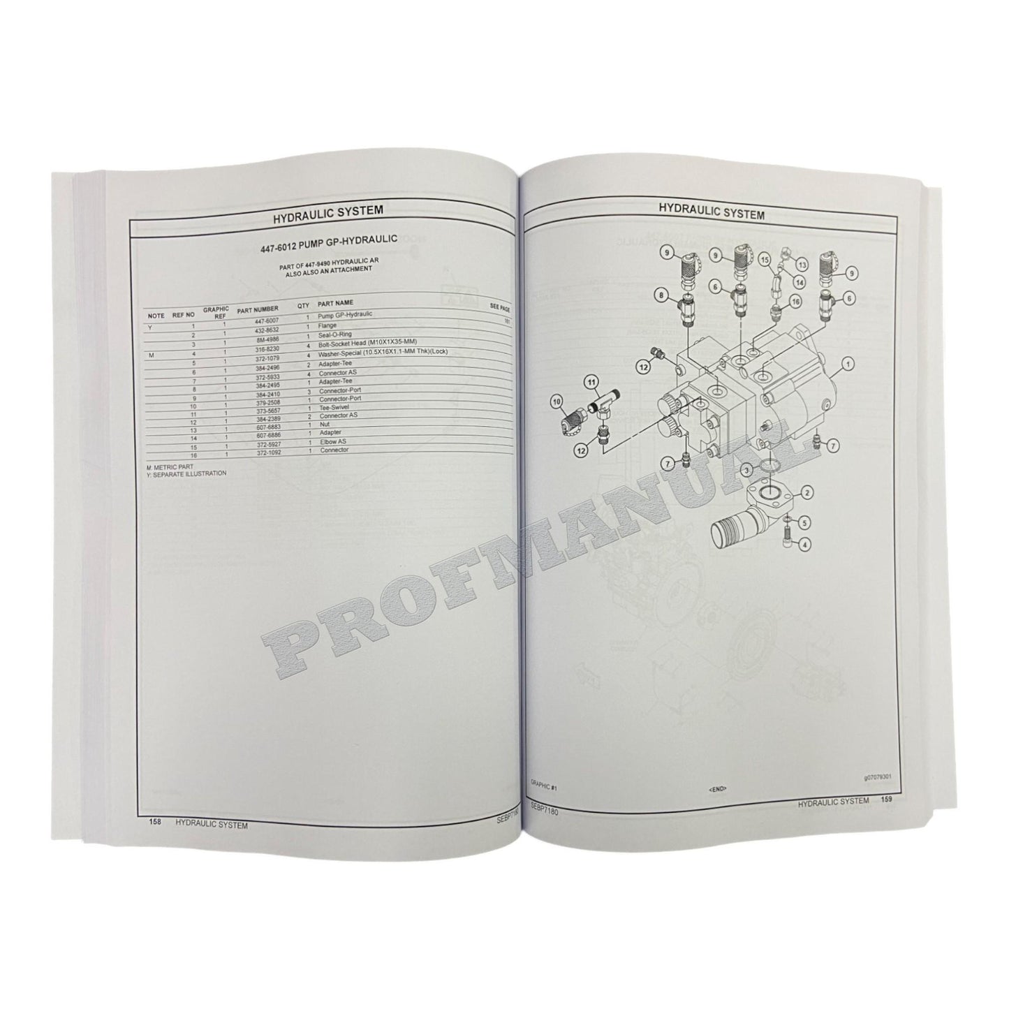 Caterpillar Cat 302.7D CR Mini Hydraulic Excavator Parts Catalog Manual LJ71-Up