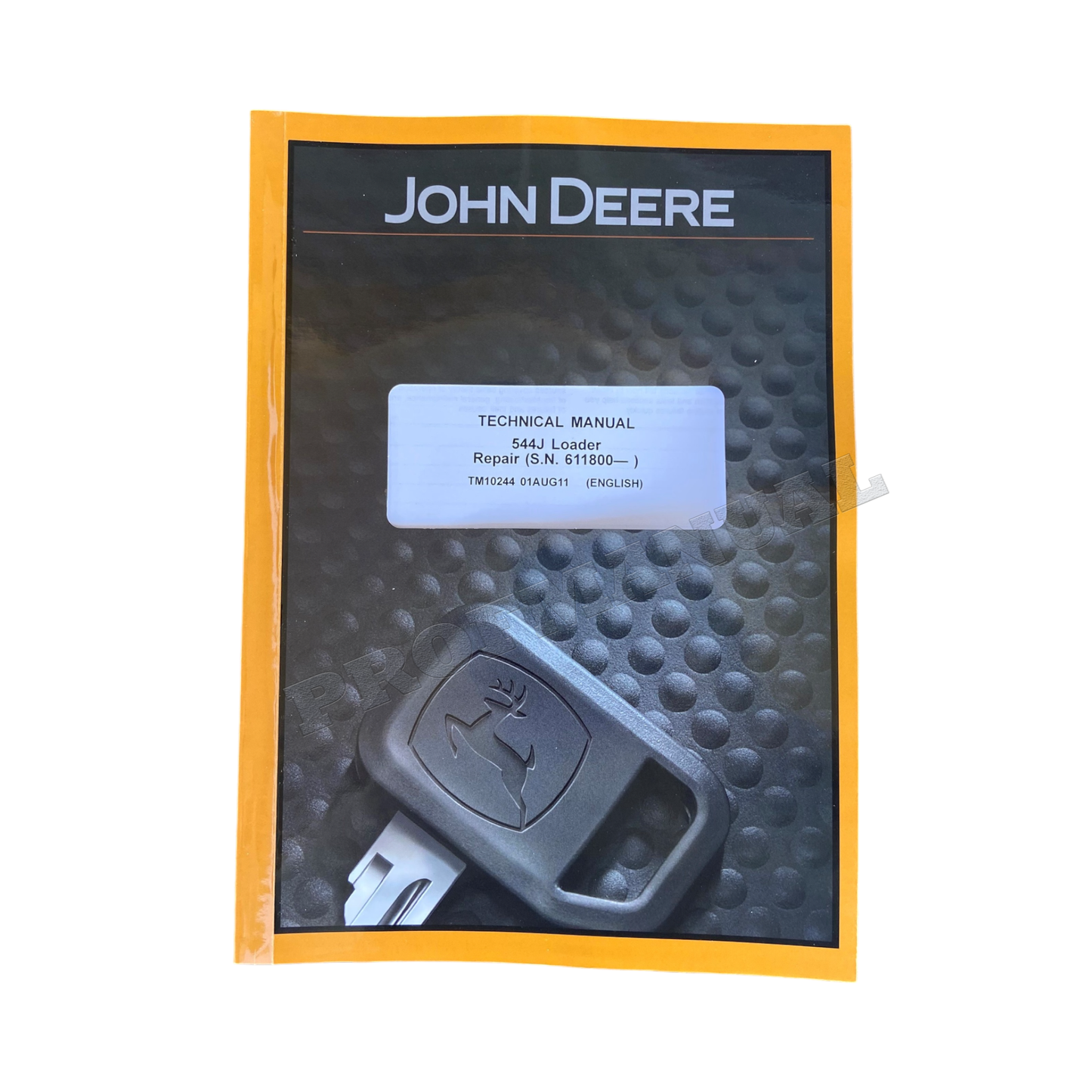 JOHN DEERE 544J LOADER REPAIR SERVICE MANUAL + !BONUS!