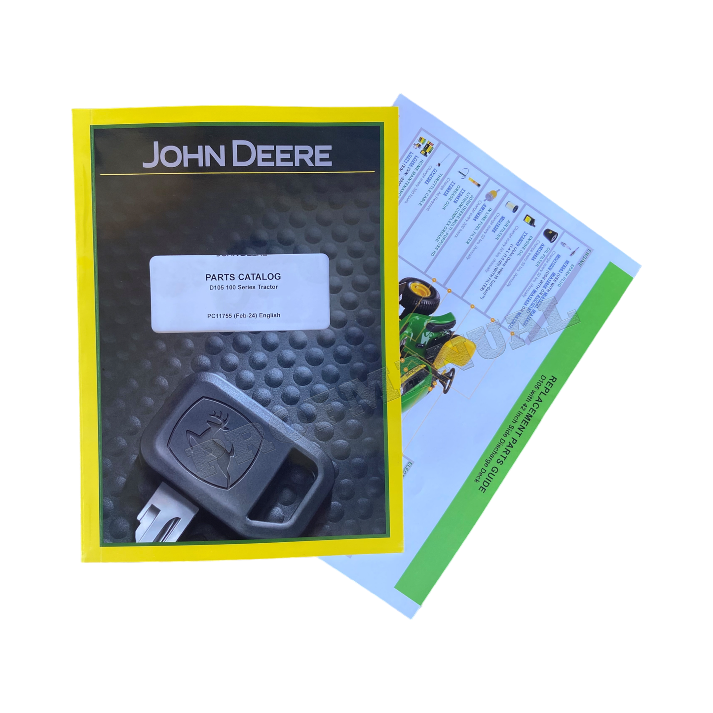 JOHN DEERE D105 TRAKTOR-ERSATZTEILKATALOG-HANDBUCH + !BONUS!