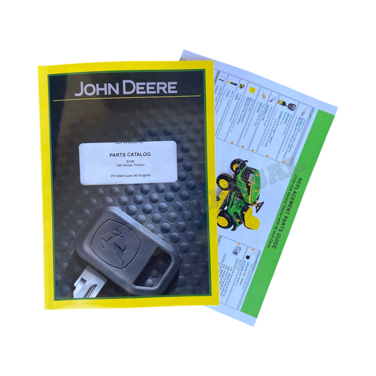 JOHN DEERE D120 TRAKTOR-ERSATZTEILKATALOG-HANDBUCH + !BONUS!