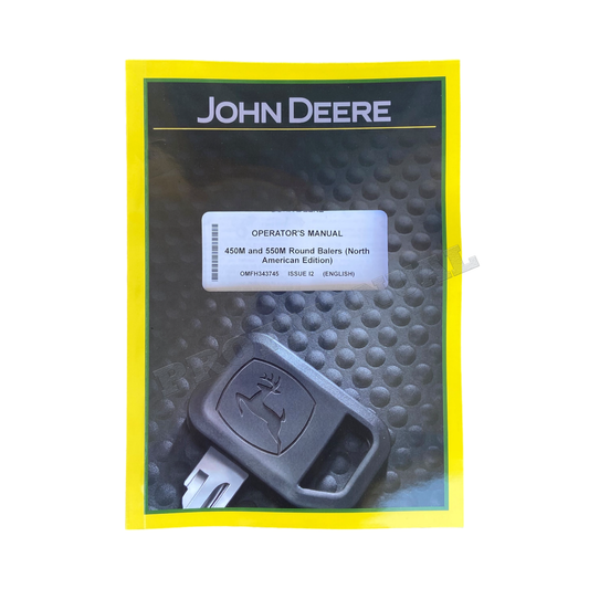 JOHN DEERE 450M 550M BALER OPERATORS MANUAL SN 460000-