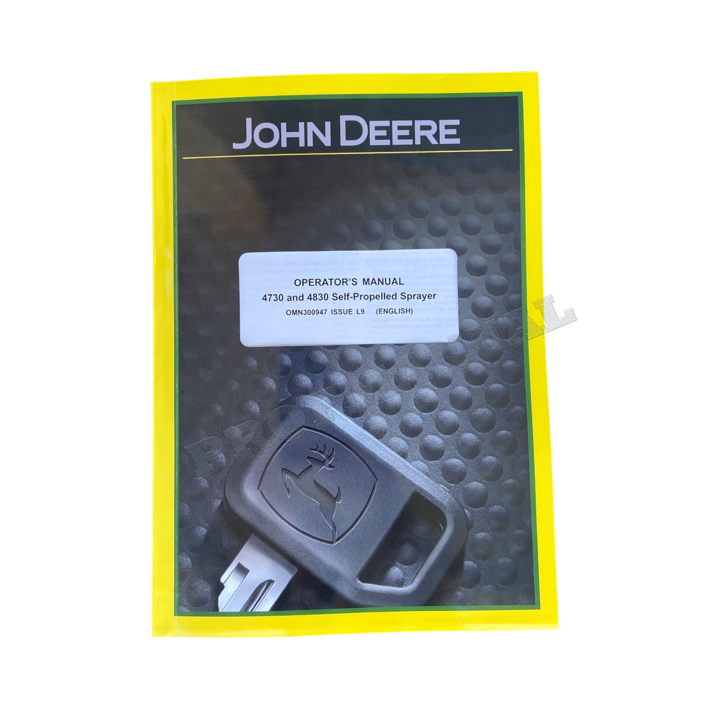 JOHN DEERE 4730 4830 SPRÜHGERÄT BEDIENUNGSANLEITUNG + BONUS