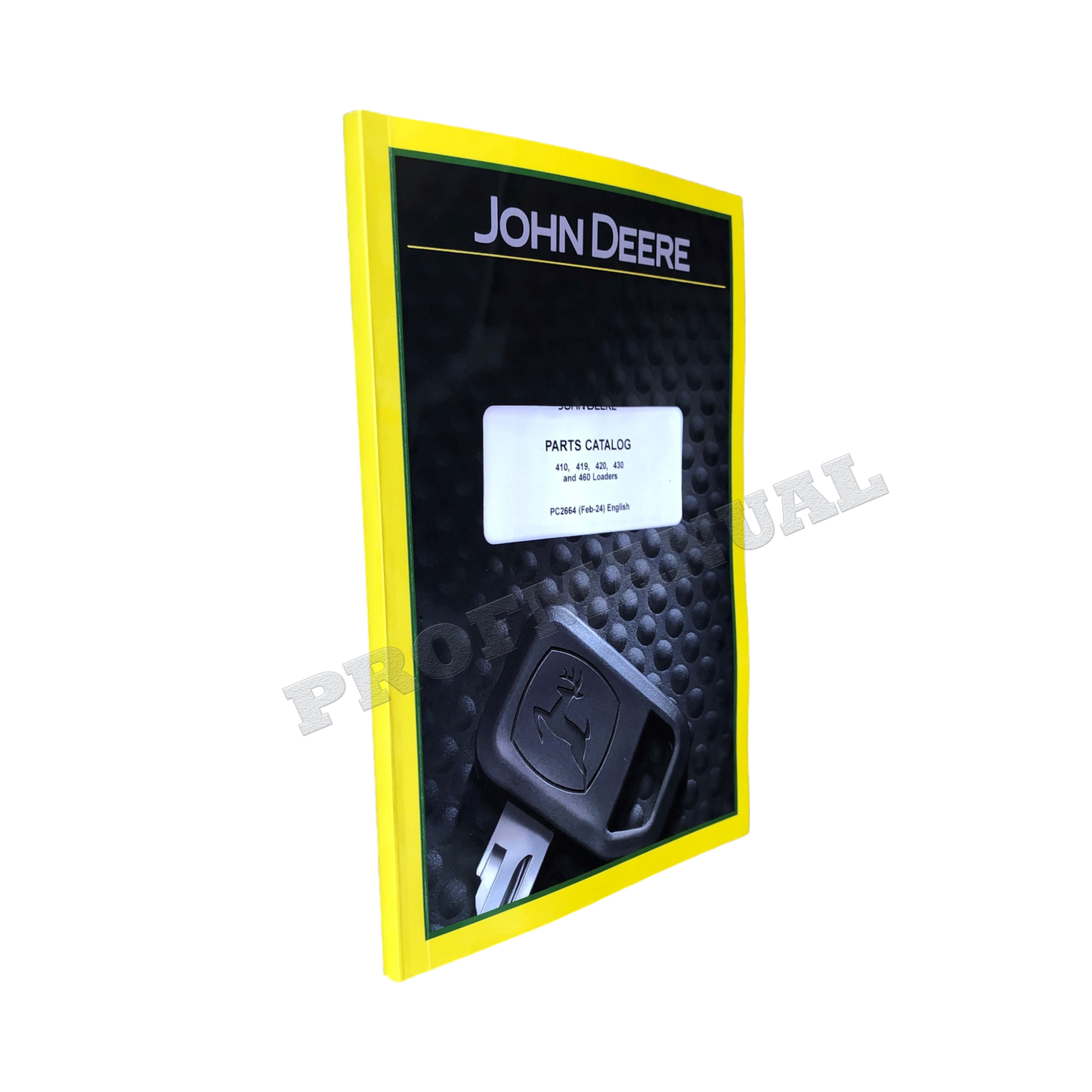 CATALOGUE DES PIÈCES DE RECHANGE POUR CHARGEURS JOHN DEERE 410 419 420 430 460 MANUEL #2 