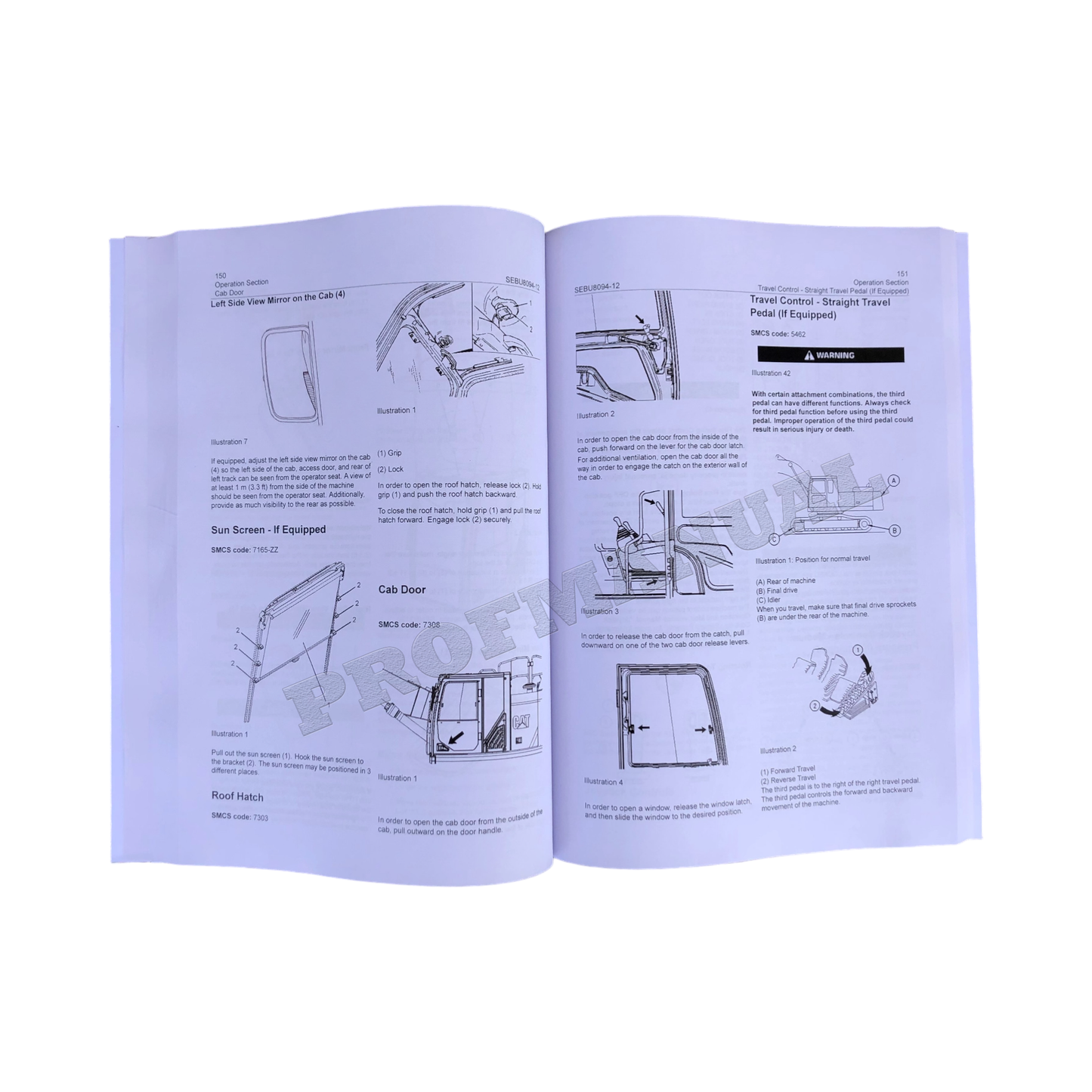 Wartungshandbuch für Baggerbetreiber Caterpillar 329F 330F