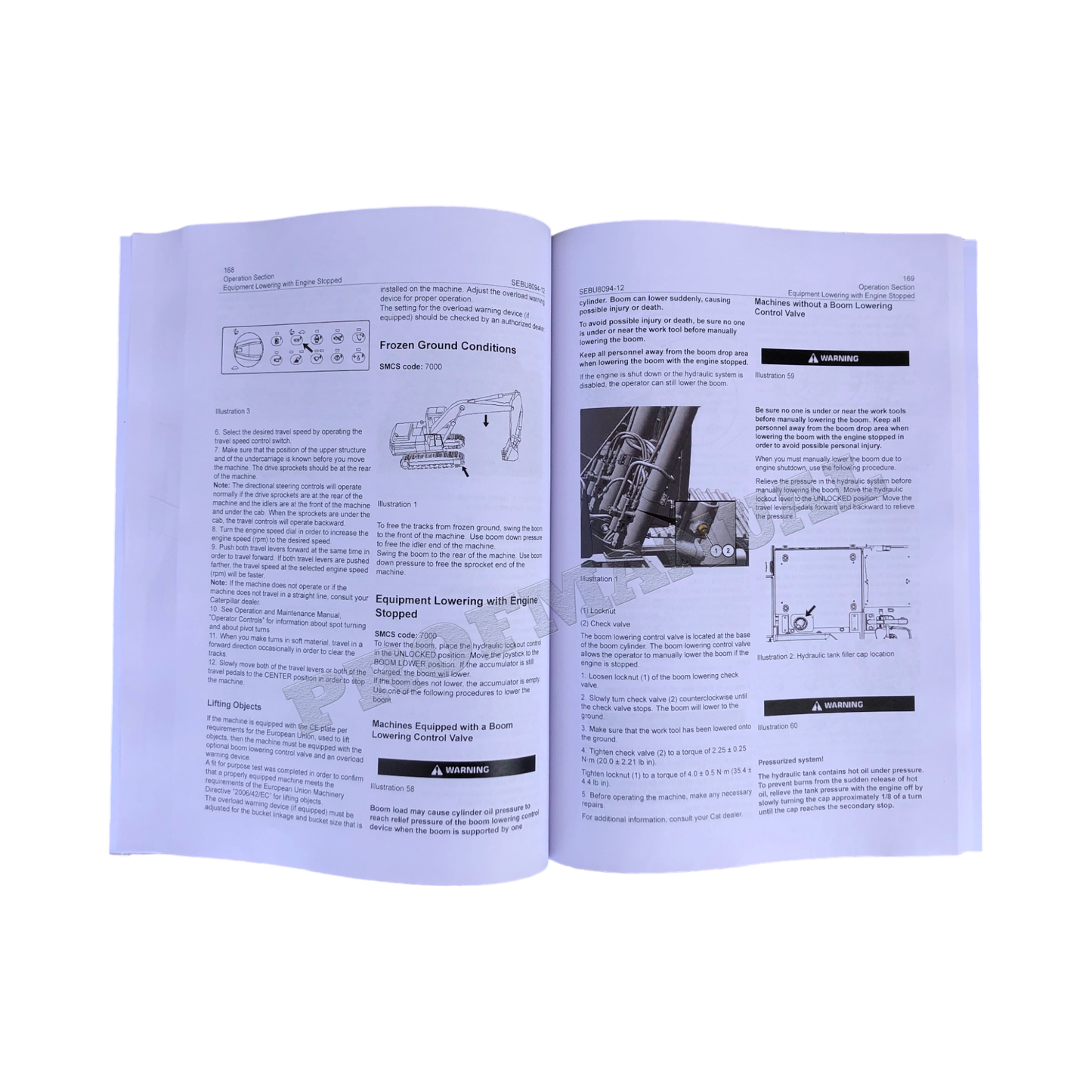 Caterpillar 329F 330F Excavator Operators Maintenance Manual