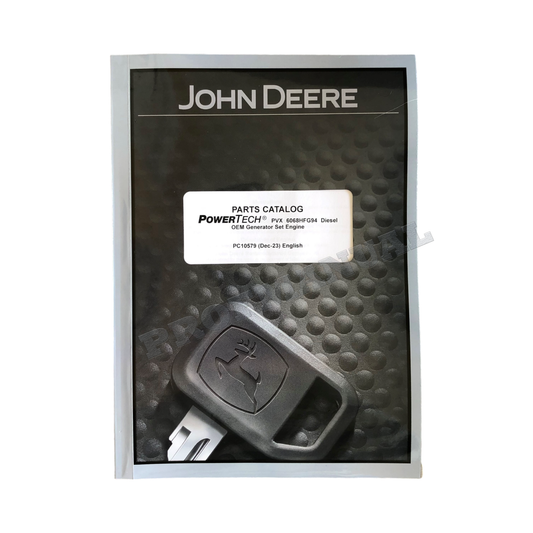 John Deere PowerTech 6068HFG94 Diesel OEM Generator Engine Parts Catalog Manual