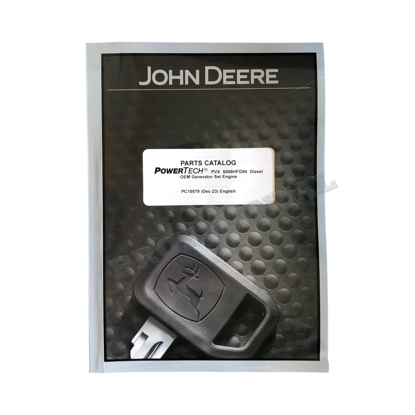 Manuel du catalogue des pièces du moteur du générateur John Deere PowerTech PVX 6,8 L OEM