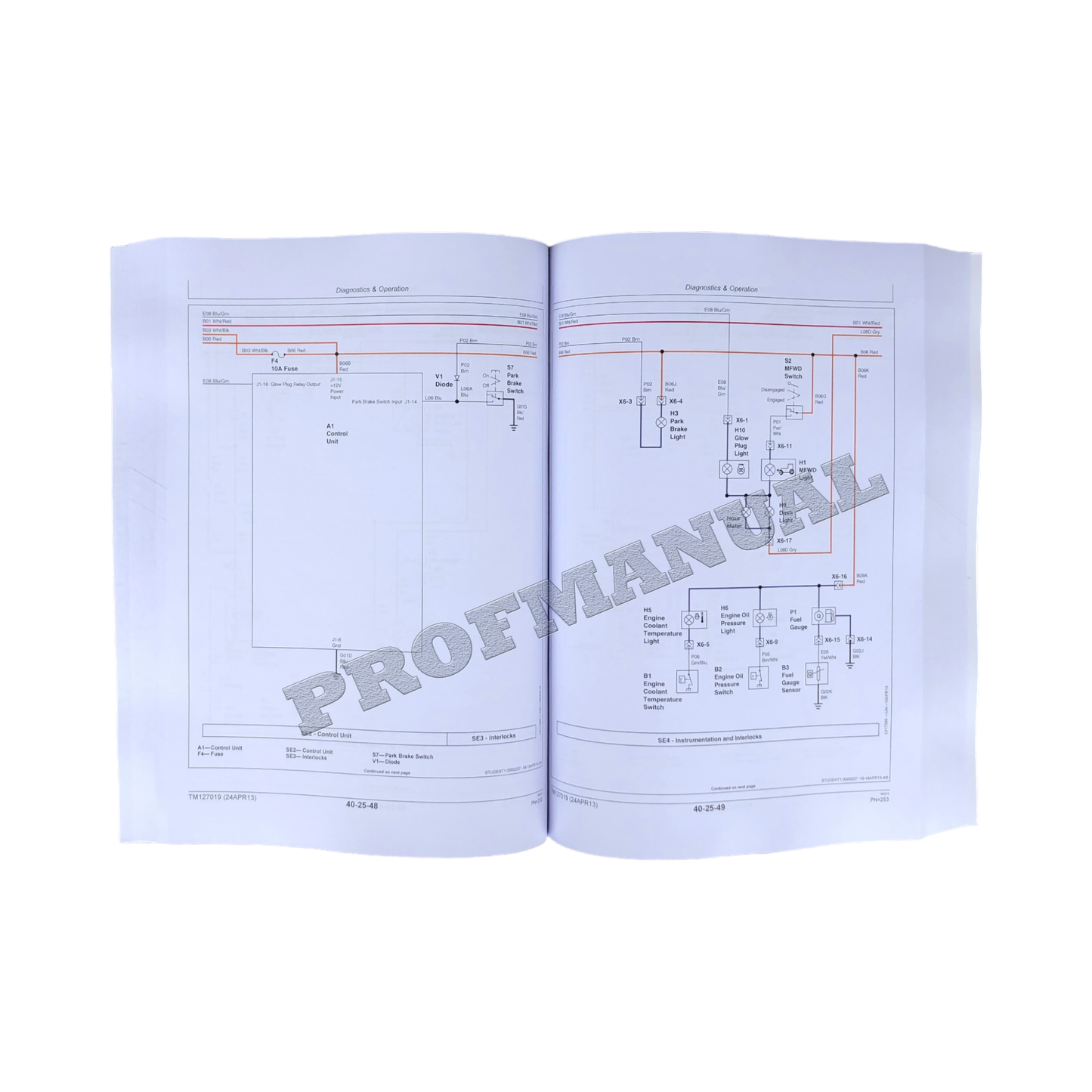 JOHN DEERE 2025R TRACTOR SERVICE MANUAL + !BONUS!