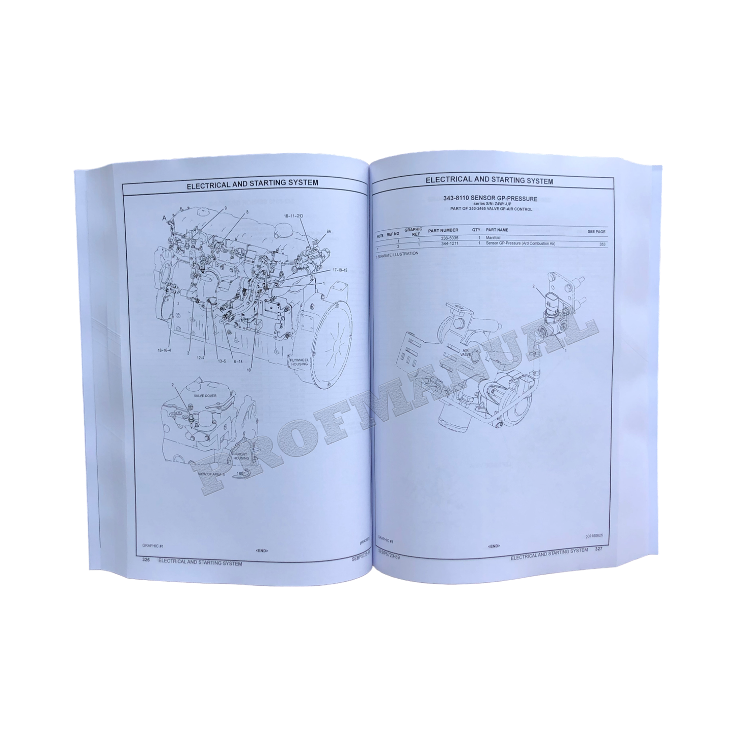 Ersatzteilkatalog für den Radlader Caterpillar Cat 972K, Handbuch SEBP5723