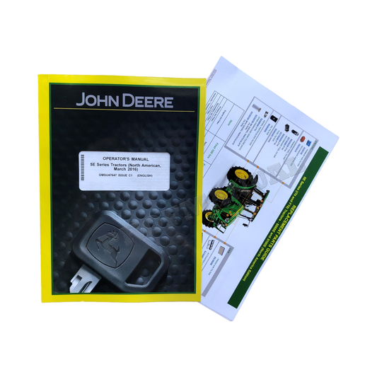 MANUEL D'UTILISATION DU TRACTEUR JOHN DEERE 5085E 5100E Mars 2016- + !BONUS!