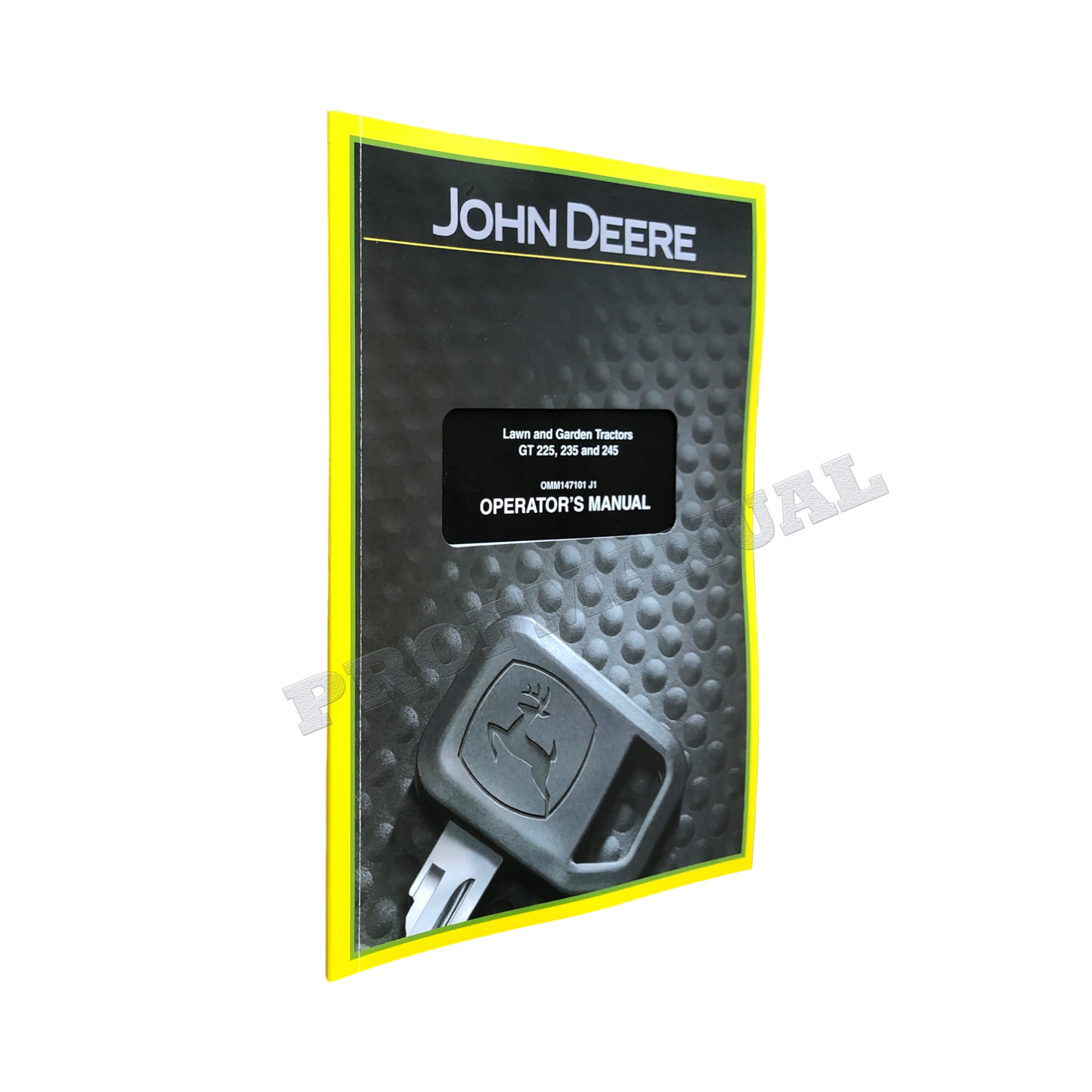 JOHN DEERE GT225 GT235 GT245 TRAKTOR-BETRIEBSHANDBUCH SN 060001-090000