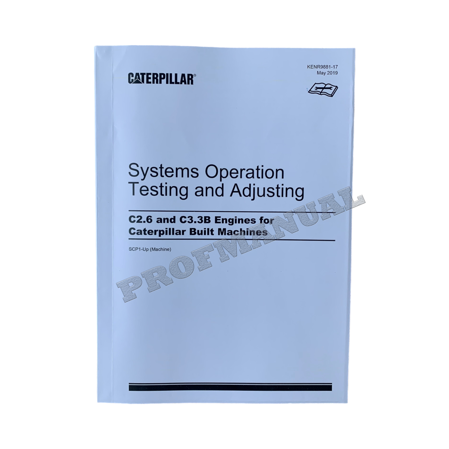 Caterpillar C2.6 C3.3B Engine Operation Testing Adjusting Service Manual + Specification