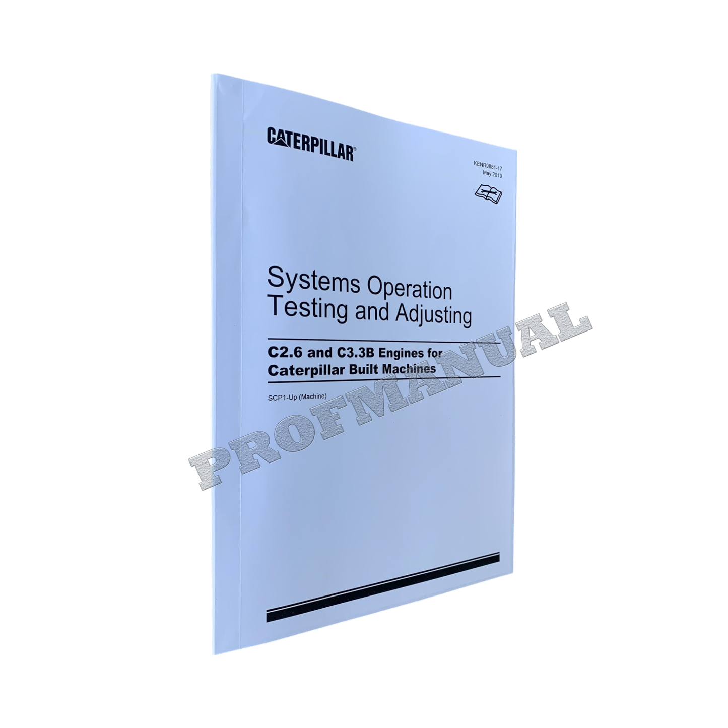 Caterpillar C2.6 C3.3B Engine Operation Testing Adjusting Service Manual + Specification