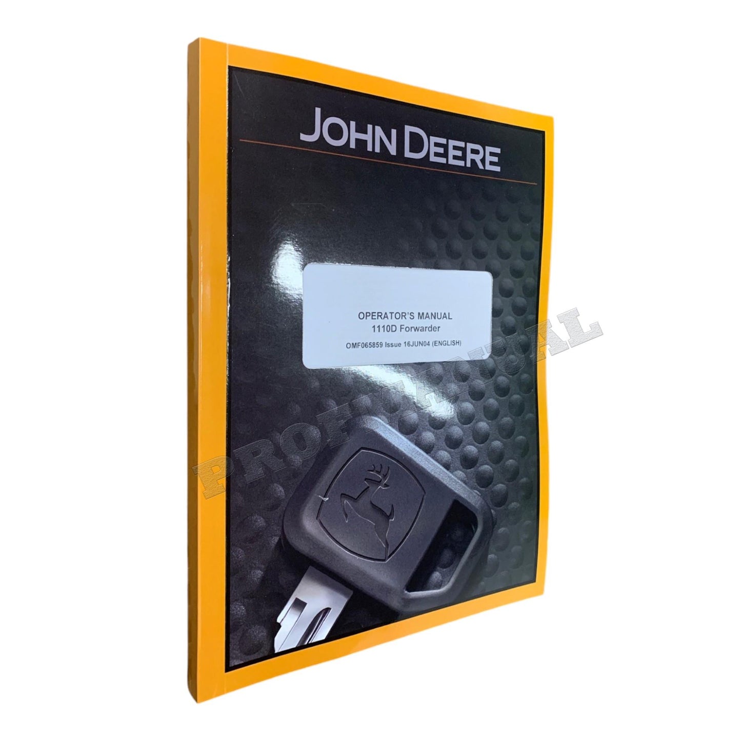 JOHN DEERE 1110D FORWARDER OPERATORS MANUAL SER NUM 001193-