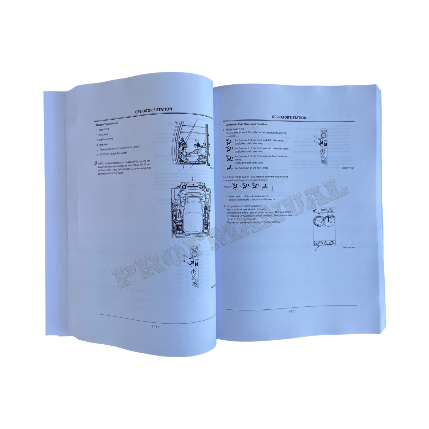 HITACHI 250LC-6N 300LC-6N 350LC-6N 380LC-6N EXCAVATOR OPERATORS MANUAL