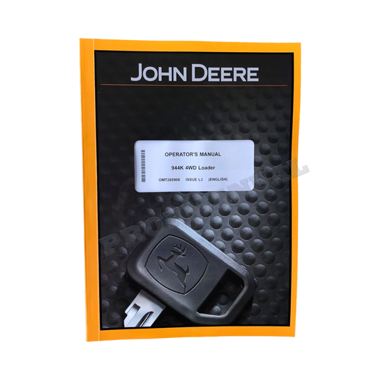 MANUEL D'UTILISATION DU CHARGEUR JOHN DEERE 944K #2 