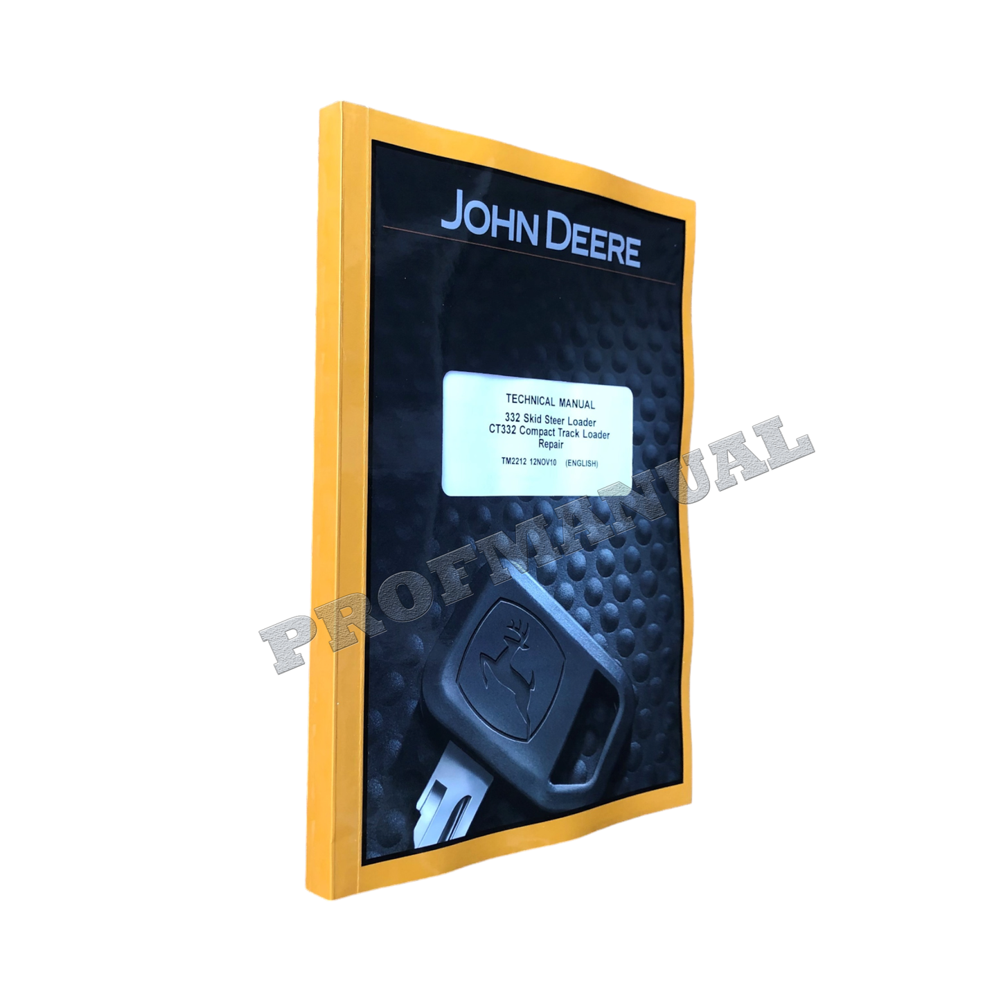 JOHN DEERE 332 SKID STEER LOADER СТ332 COMPACT TRACK LOADER REPAIR MANUAL