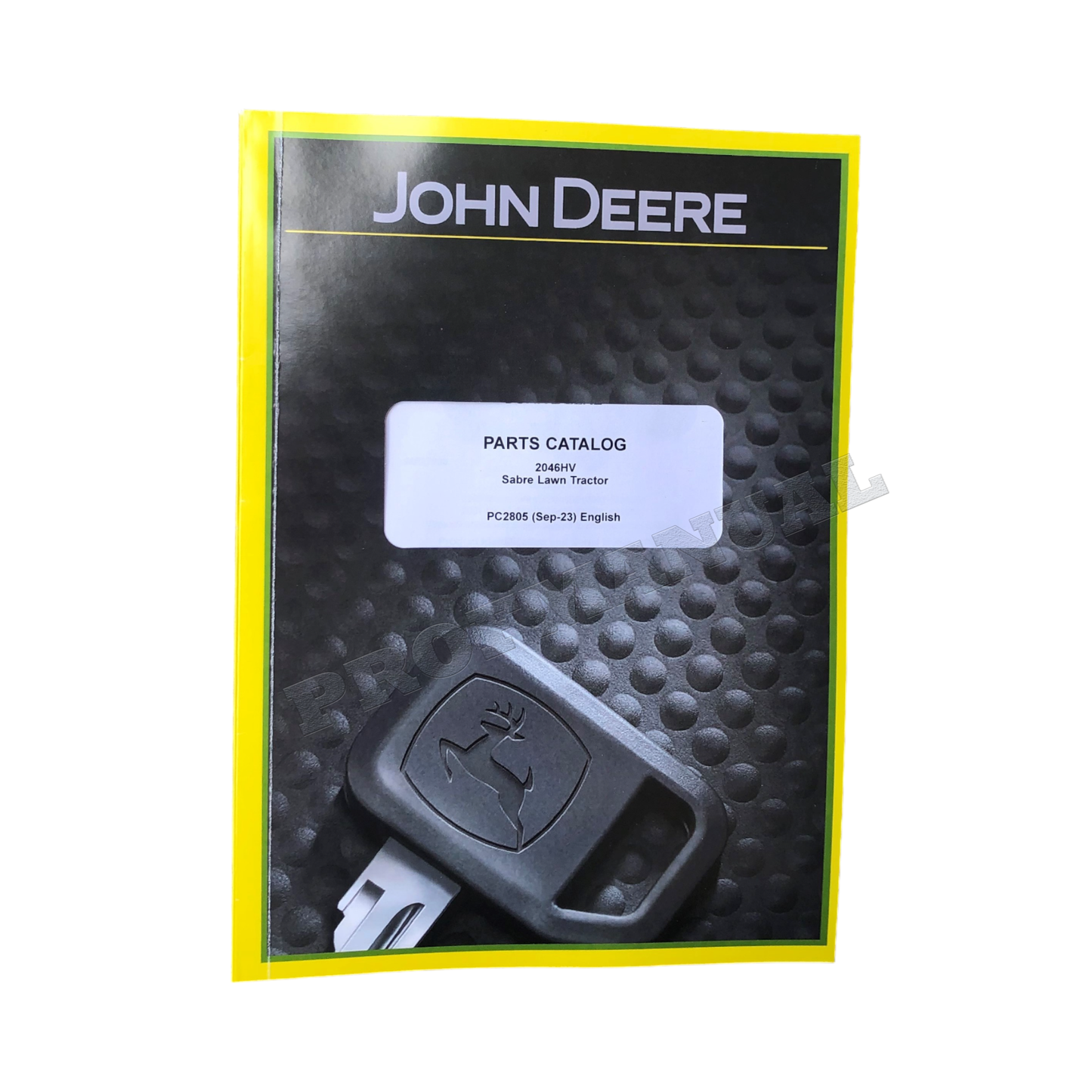 John Deere SABRE 2046HV Lawn Tractor Parts Catalog Manual