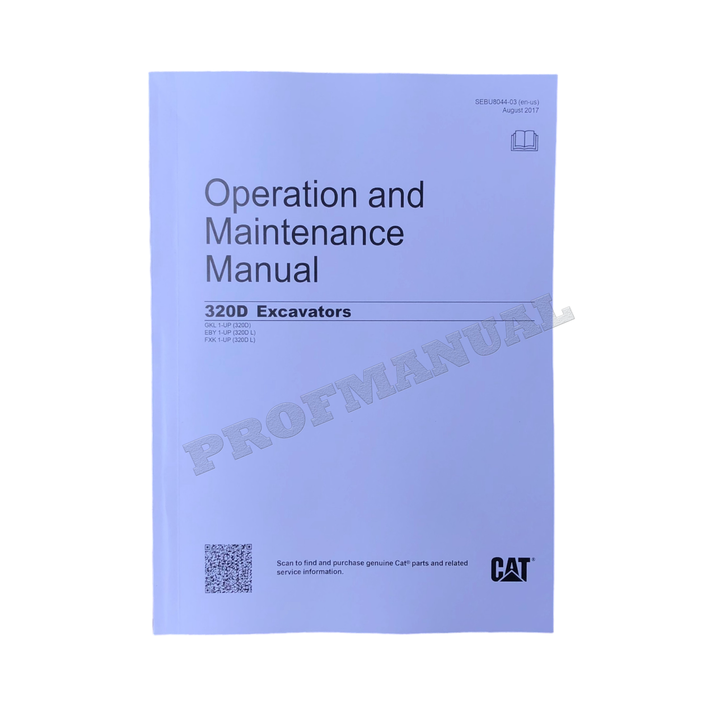 Caterpillar 320D RR 320D LRR Excavator Operators Maintenance Manual