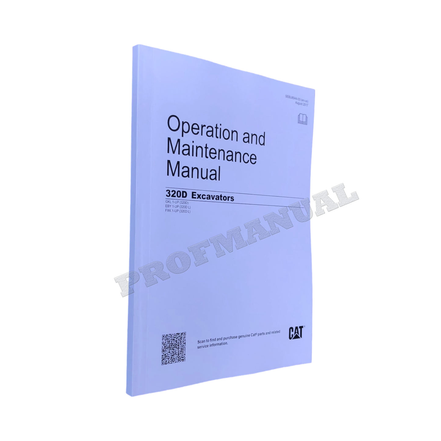 Caterpillar 320D RR 320D LRR Excavator Operators Maintenance Manual