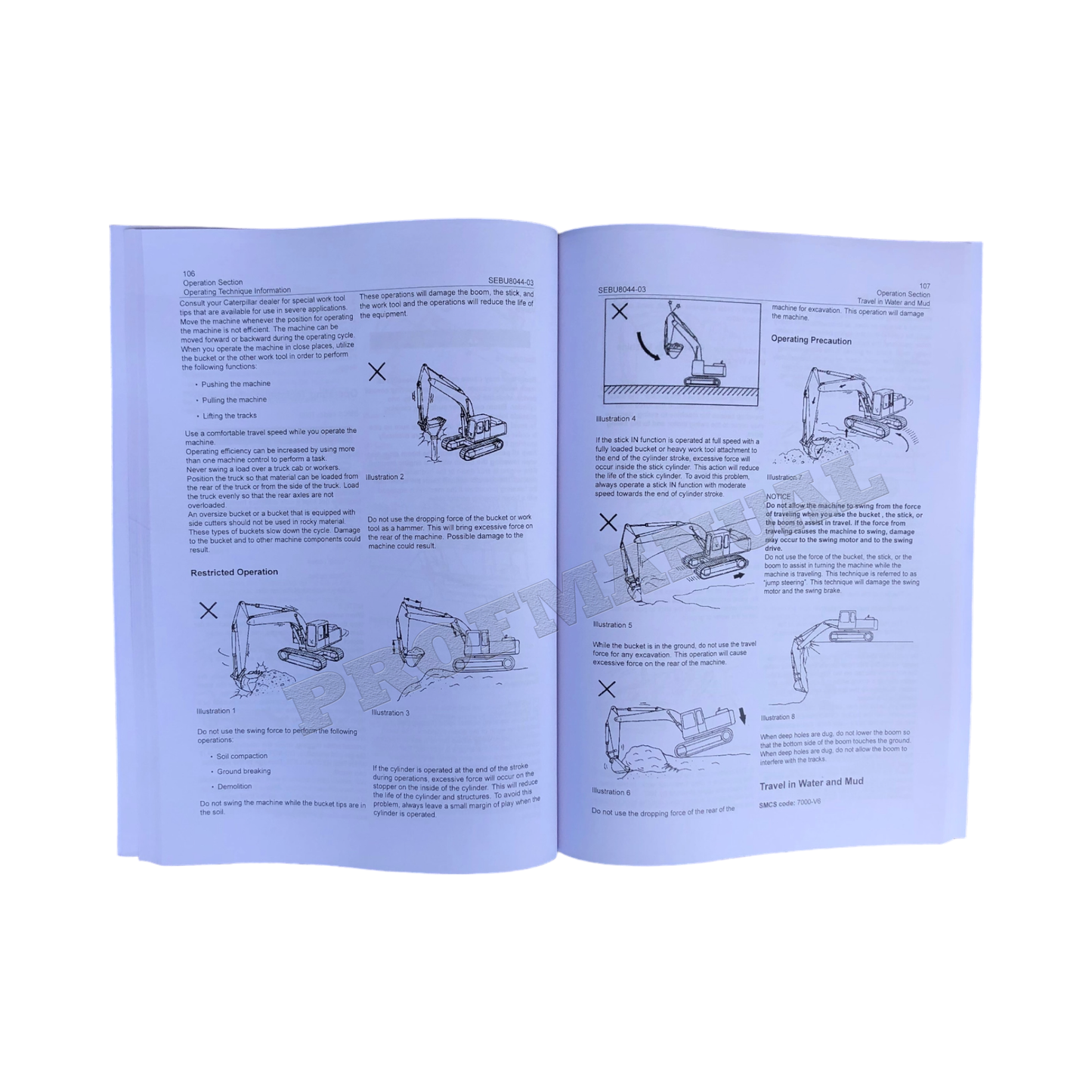 Caterpillar 320D RR 320D LRR Excavator Operators Maintenance Manual