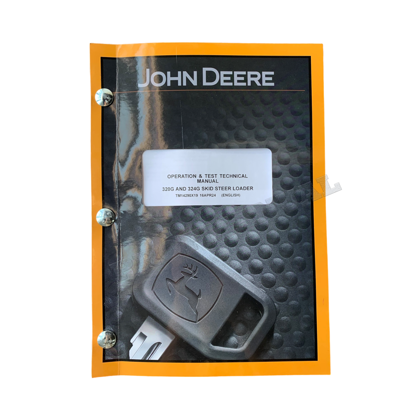 MANUEL D'ENTRETIEN ET D'ESSAI DE FONCTIONNEMENT DE LA CHARGEUSE COMPACTE JOHN DEERE 320G 324G + !BONUS!