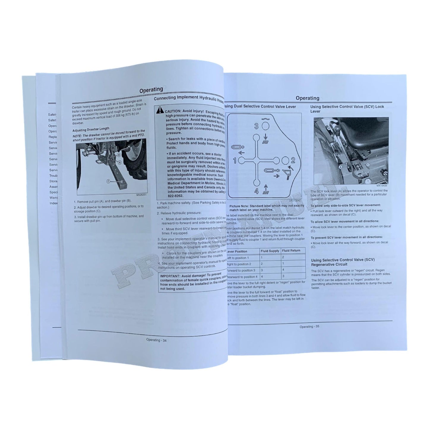 JOHN DEERE 3005 TRACTOR OPERATORS MANUAL + !BONUS!