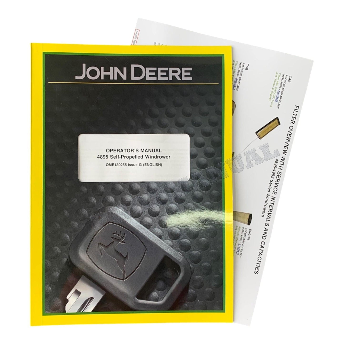 JOHN DEERE 4895 WINDROWER OPERATORS MANUAL SN 300001- +!BONUS!