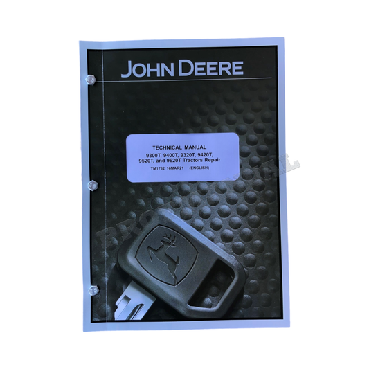 JOHN DEERE 9300T 9400T 9320T 9520T 9420T 9620T TRACTOR SERVICE MANUAL