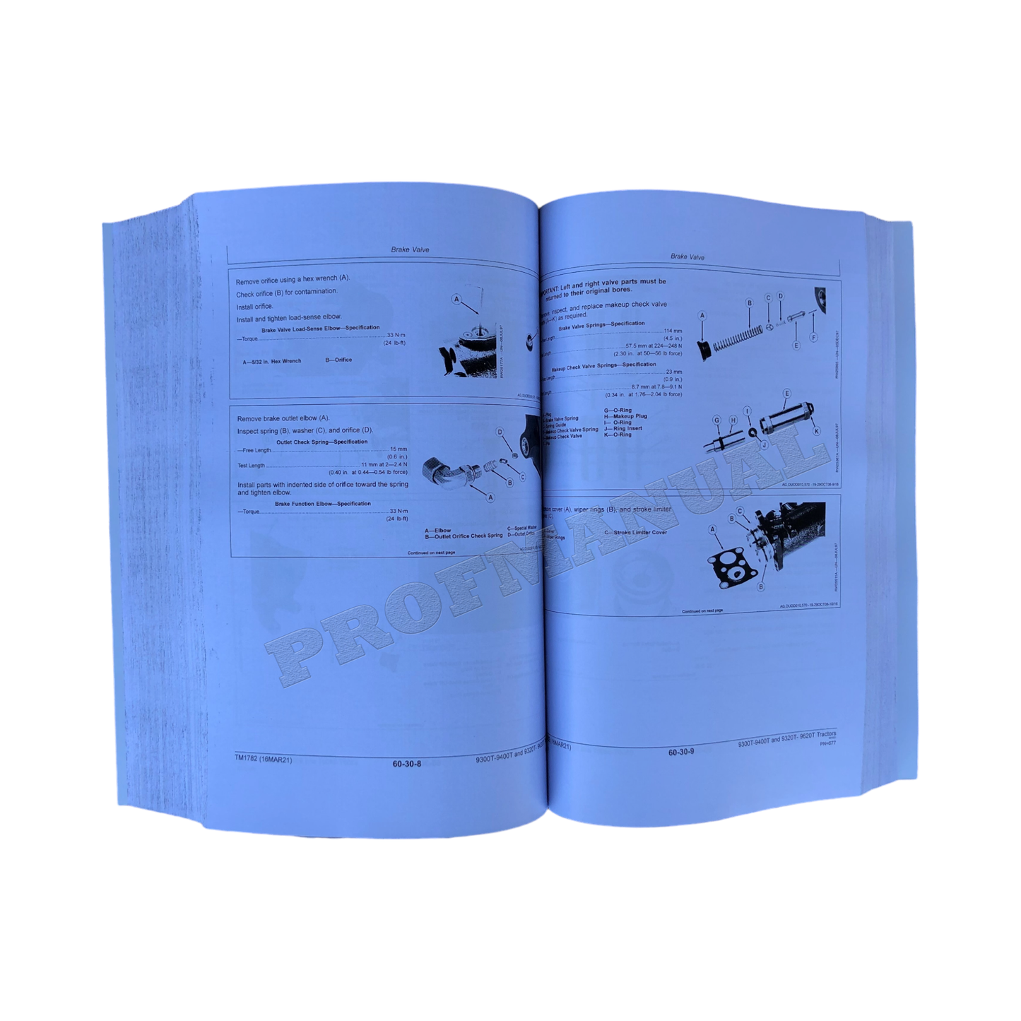 JOHN DEERE 9300T 9400T 9320T 9520T 9420T 9620T TRACTOR REPAIR SERVICE MANUAL