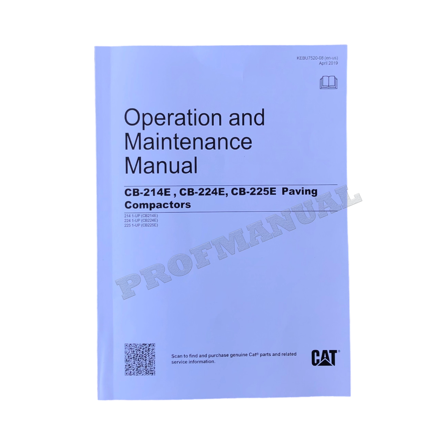 Caterpillar CB 214E 224E 225E Straßenverdichter Bediener Wartungshandbuch