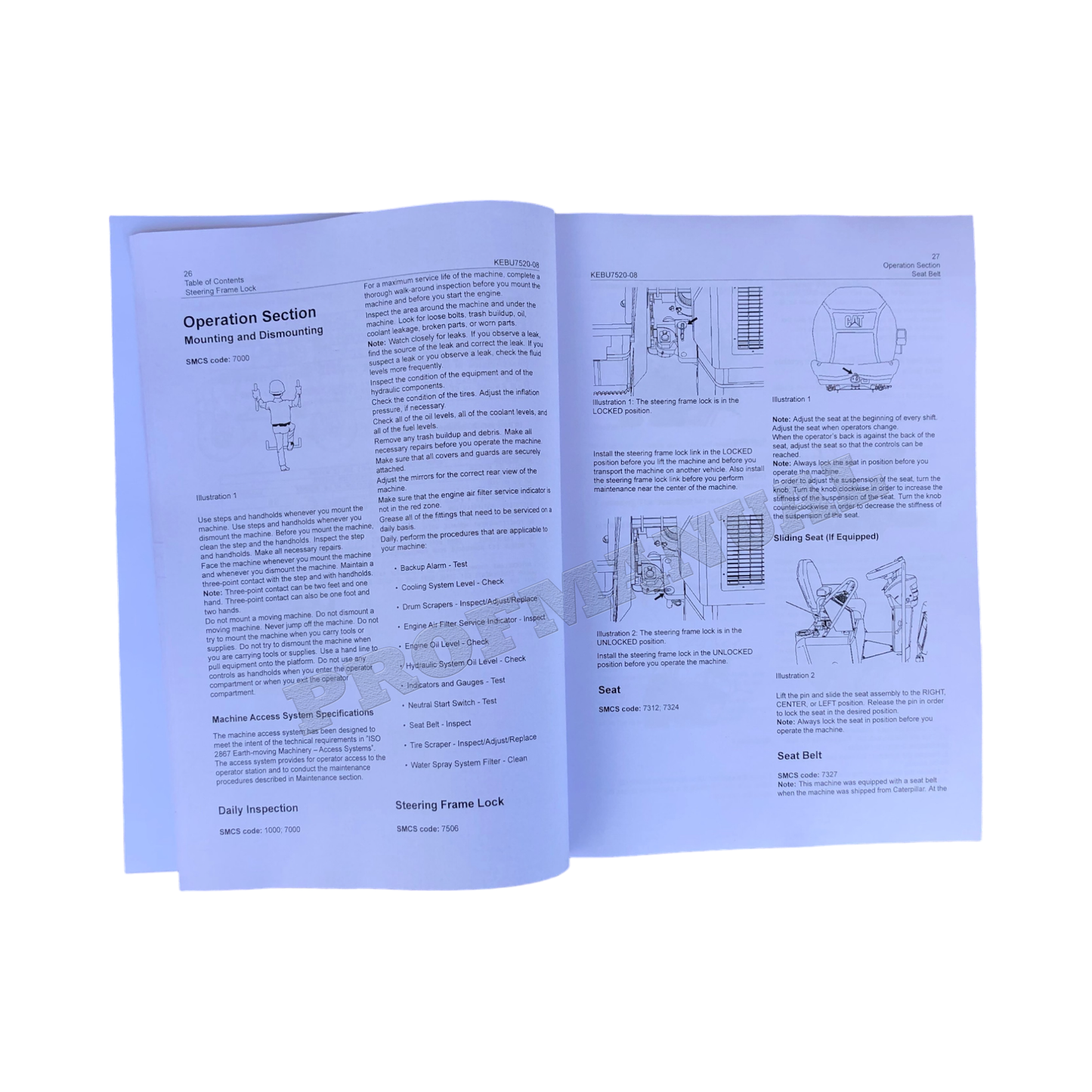 Caterpillar CB 214E 224E 225E Straßenverdichter Bediener Wartungshandbuch