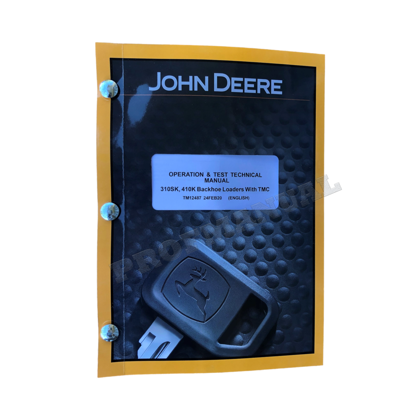 JOHN DEERE 310SK  410K TC TMC BACKHOE LOADER OPERATION TEST SERVICE MANUAL