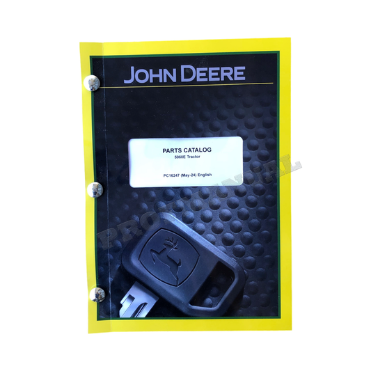 JOHN DEERE 5060E TRACTOR PARTS CATALOG MANUAL PC16247