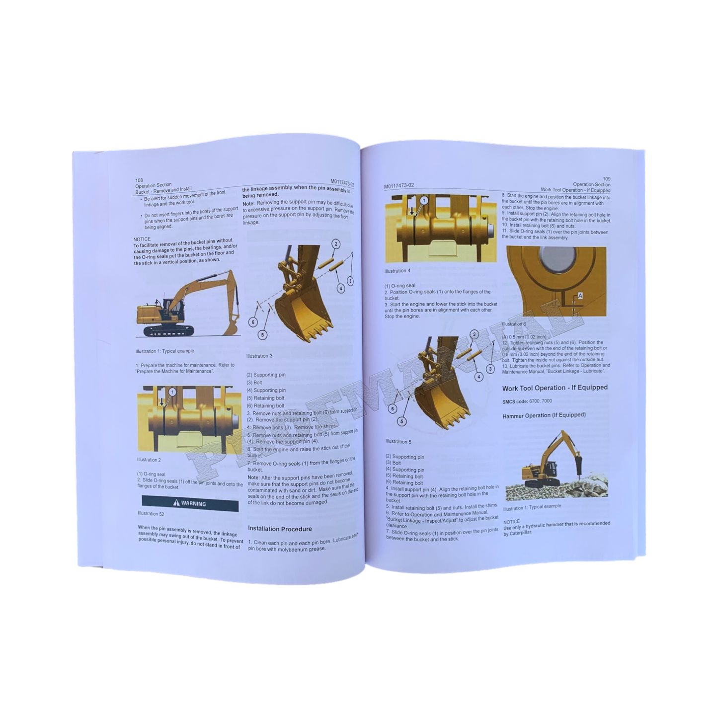 Caterpillar 320 GX Excavator Operators Maintenance Manual