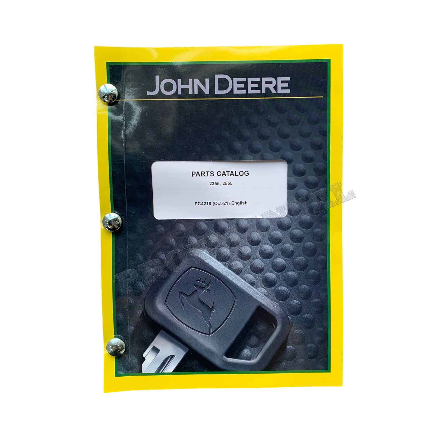 JOHN DEERE 2355 2555 TRACTOR PARTS CATALOG MANUAL PC4216