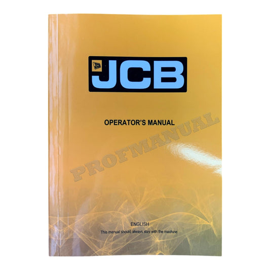 JCB TM320 TM420 LOADER Operators Manual