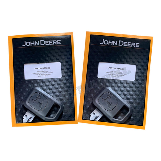 JOHN DEERE 750K DOZER REPAIR SERVICE TEST PARTS MANUAL TM13282 TM13280 PC11297