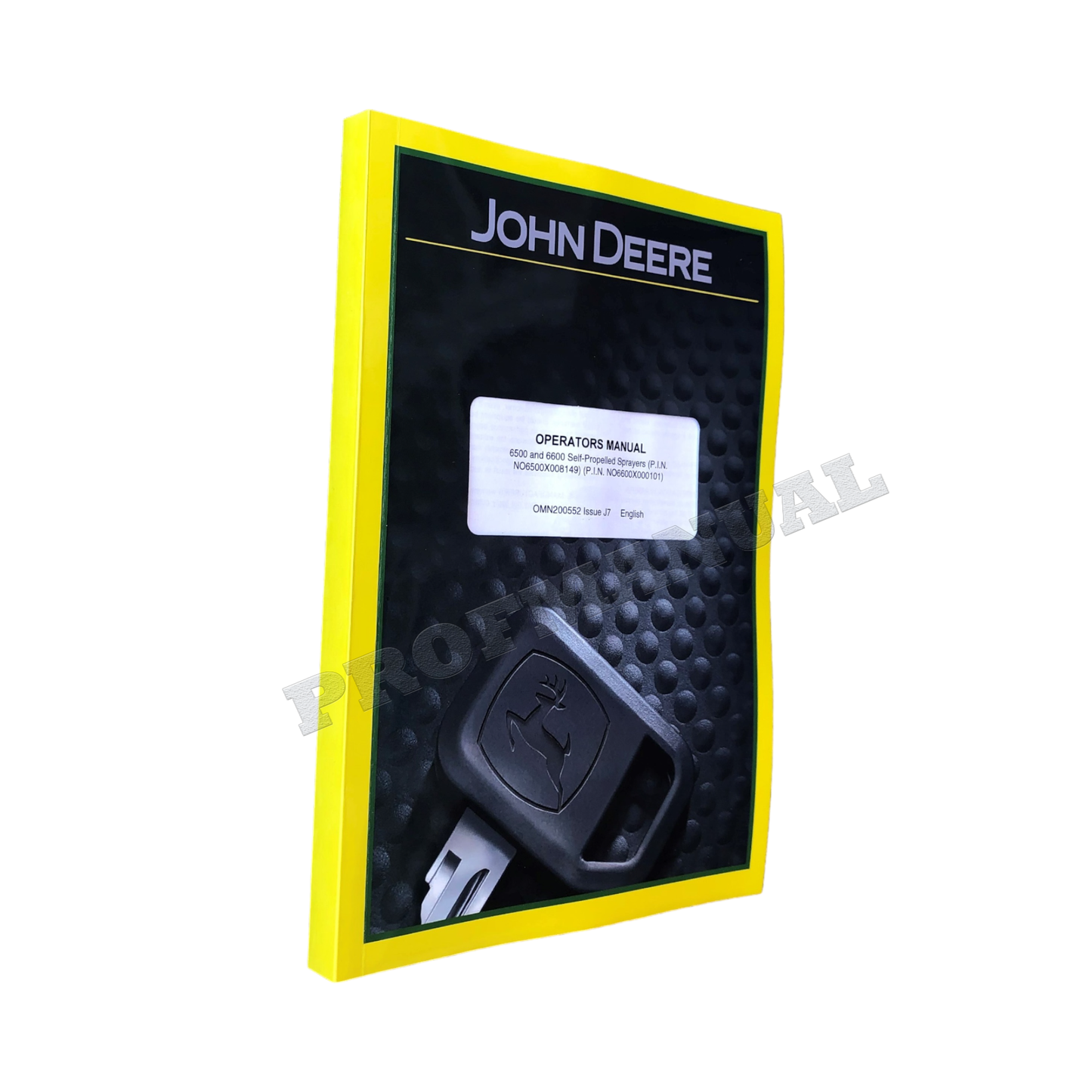 JOHN DEERE 6500 6600 SPRAYER OPERATORS MANUAL