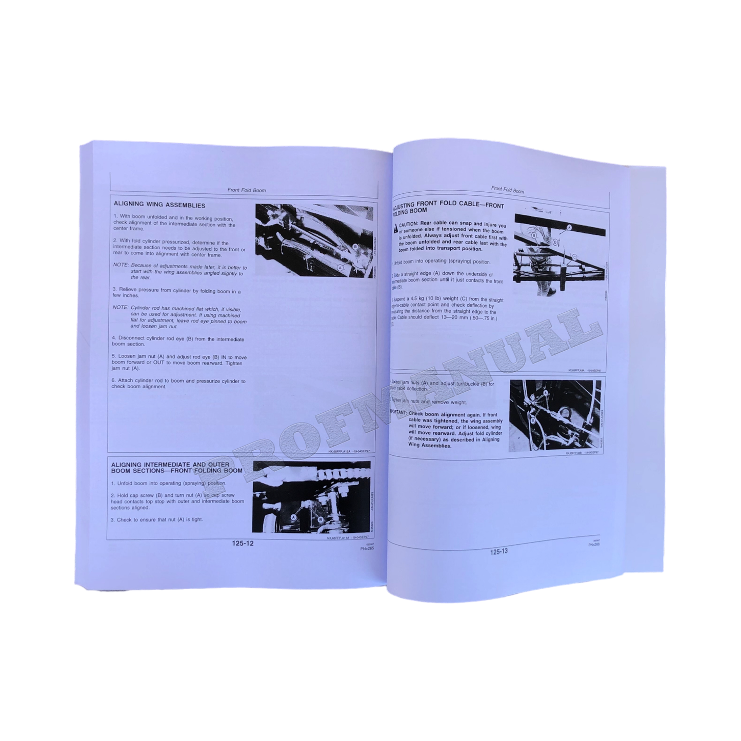 JOHN DEERE 6500 6600 SPRAYER OPERATORS MANUAL