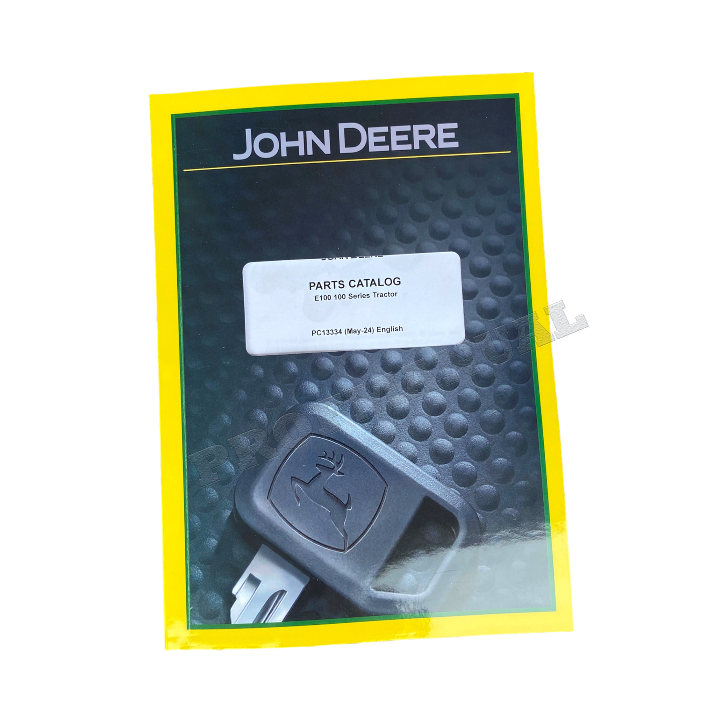 John Deere E100 100 Serie Tractor Parts Catalog Manual + !BONUS!